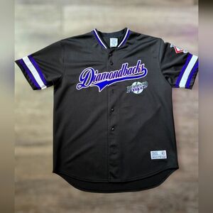 Arizona Diamondbacks Shawn Green 15 Jersey Men Large Black True Fan